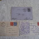 3 FRANCE VINTAGE CARD STATIONARY