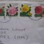 SWEDEN COVER FLOWER STAMP TO ARGENTINIEN PIECE BuF SERIE (6) !