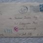 DENMARK CENSOR COVER 1940 TO USA C POSTMARK IN RED -SEE