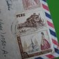 6 TRAIN +relatives cover card stamps worldwide lot GOOD