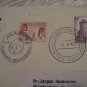 2 DENMARK COVER + FDC GRONLAND GREENLAND