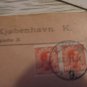 2 DENMARK COVER + FDC GRONLAND GREENLAND