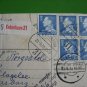 DENMARK PAKET CARD       MeF        MULTIPLE FRANKING      (5) !!   !!!!  !!