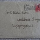 DENMARK 1947 TO SWEDEN COVER GOOD  SLOGAN CANCEL