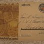 GERMANY 1923 CARD DEUTSCHE NOTHILFE X