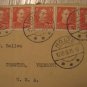 DENMARK 1946 FRANKING COVER USA AVION