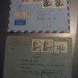 3 POLAND COVER EXPRESS REG FLOWERS POPE STAMPS