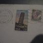 2 ITALY COVER EXPRESSO + STRIP STAMP BRESSANONE QUERCETA TO GERMANY