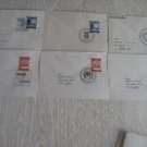 6 AUSTRIA COVER 1950'S SPECIAL CANCEL LOT