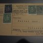 YUGOSLAVIA UPRATED ST CARD + 3 STAMP TO HUNGARY 1932 SARAJEVO