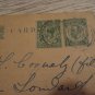 UK ENGLAND OLD PS uprated CARD TO Belgique