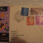 2 BOAC COVER SPAIN TO CHILE BRAZIL AIR MAIL AIRCRAFT