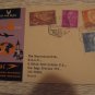 2 BOAC COVER SPAIN TO CHILE BRAZIL AIR MAIL AIRCRAFT