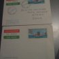 2 ITALY AEROGRAMME TO GRECIA POSTE RESTANTE +OTHER UNUSED