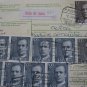 SPAIN PARCEL CARD STAMP ATM+500(8)+100+200 HIGH FRANKING TO GERMANY MIF