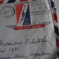 3 FRANCE US COVER UNICEF RED CROSS CANCER cancel