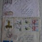 3 FRANCE US COVER UNICEF RED CROSS CANCER cancel