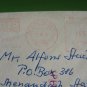 BUNDE GERMANY METER CANCEL COVER EXPRES TO USA