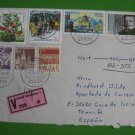 BUNDE GERMANY COVER V REG R SPAIN TENERIFE MULTIFRANKED