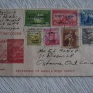PHILIPPINE TO CANADA VICTORY FDC V USED