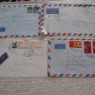4 BUND GERMANY cover BRIEFE US USA AIR MAIL #23