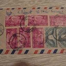 SOUTH AFRICA COVER 1949 TO GERMANY 11 STAMP !
