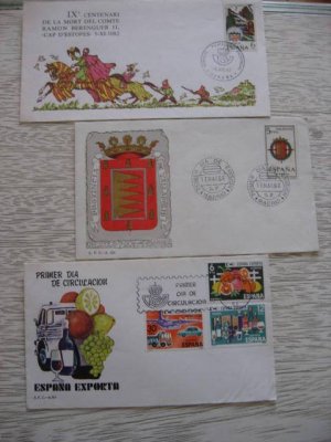 3 SPAIN ESPA&Atilde;�A good  COVER fdc