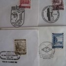 4 AUSTRIA COVER 1950'S SPECIAL CANCEL LOT