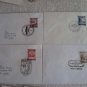 4 AUSTRIA COVER 1950'S SPECIAL CANCEL LOT