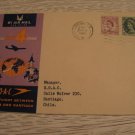BOAC COVER UK GB TO CHILE AIR MAIL AIRCRAFT AIRPLANE