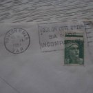 FRANCE TOULON SUR MER VAR 1951 TO USA COVER