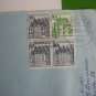2 GERMANY COVER CARD BUNDE BLOCK PAIR LOT