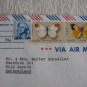 BUTTERFLY PAIR STAMP US COVER TO SWITZERLAND SWISS