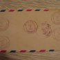 USA R COVER AIRMAIL METERED STAMP + BLOCK PLATE  6CT x8 + meter STATIONARY