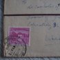 PAKISTAN OLD COVER REG R 6 STAMP !!