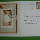 BUNDE GERMANY 1974 COVER BLOCK