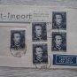 2 AUSTRIA COVER REG R +VERY GOOD FRAGMENT !