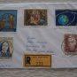 2 AUSTRIA COVER REG R +VERY GOOD FRAGMENT !