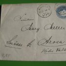 EGYPT VINTAGE STATIONARY COVER TO SWITZERLAND AROSA SWISS