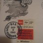 BEA COVER UK GB AIR MAIL AIRCRAFT AIRPLANE 1961