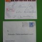 2 NETHERLANDS COVER REGISTERED GRAVENHAGE GOOD STRIP
