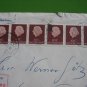 2 NETHERLANDS COVER REGISTERED GRAVENHAGE GOOD STRIP