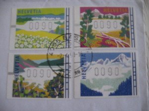 SWITZERLAND COVER 4 METER CANCEL DIFF AIR TO AUSTRIA