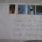 USA COVER PREHISTORIC DINOSAUR STAMP TO GERMANY