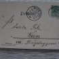 Germany Dr Berg Oybin 1899 to Austria ak pc wien pstmk