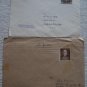 2 Spain cover . multifranking 12 stamp +air