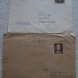 2 Spain cover . multifranking 12 stamp +air