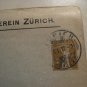 switzerland old st cover 1912 reinach