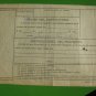 COLOMBIA BOLETIN DE EXPEDION WITH STAMP RECEIPT