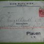 VINTAGE AUSTRIA USED COVER STAT AD COMM WIEN
